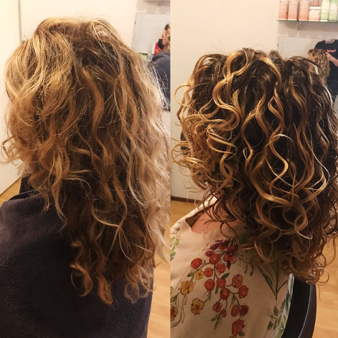 Wavy hair routine met de CG Methode