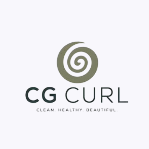 Dit is het logo van CG Curls