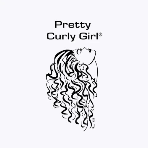 Dit is het logo van Pretty Curly Girl