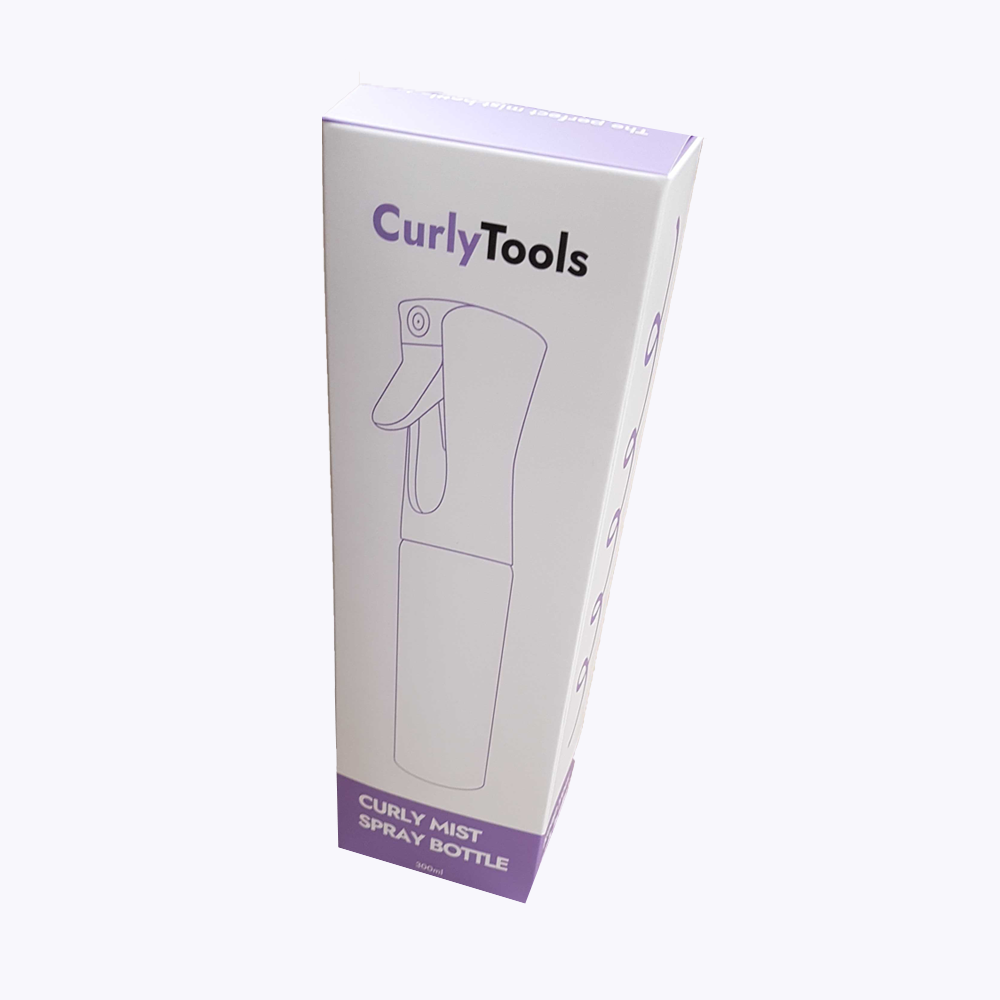 Mistspray bottle voor krullend haar in verpakking - CurlyTools