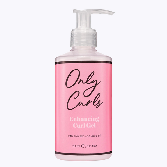 Only Curls Enhancing Gel voorzijde van de fles - front side of bottle