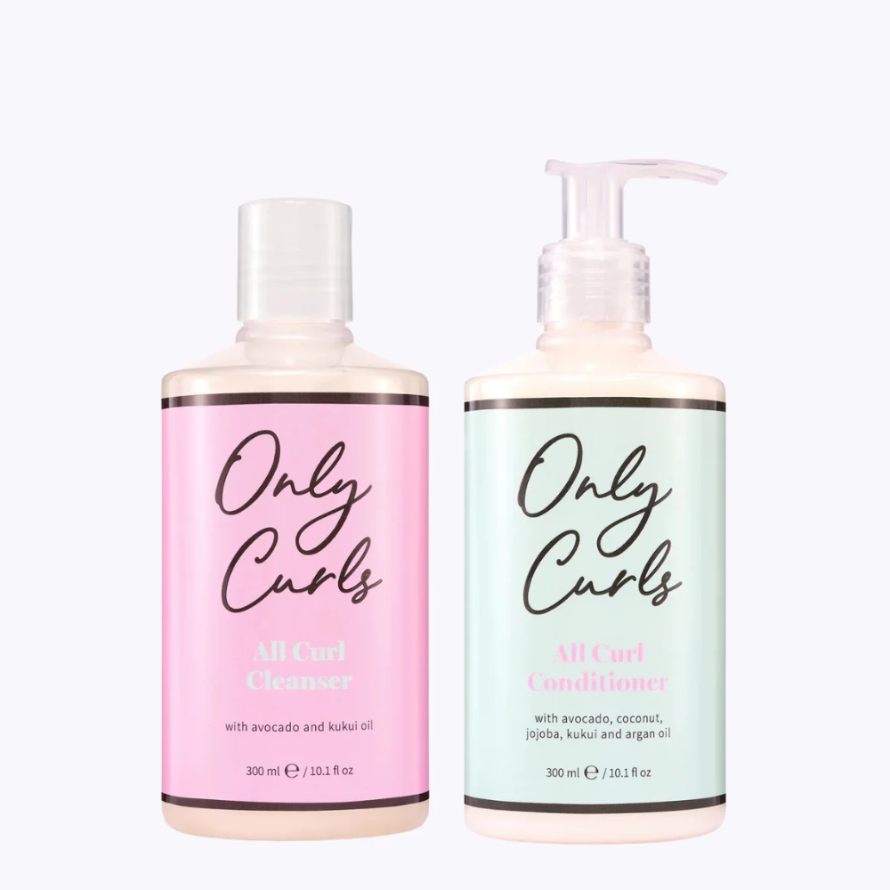 Only Curls Shampoo and Conditioner for all hair types