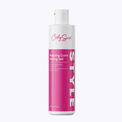 Popping Curls Styling Gel voorzijde in verpakking