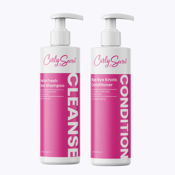 Curly Secret Shampoo en Conditioner voor alle haartypen