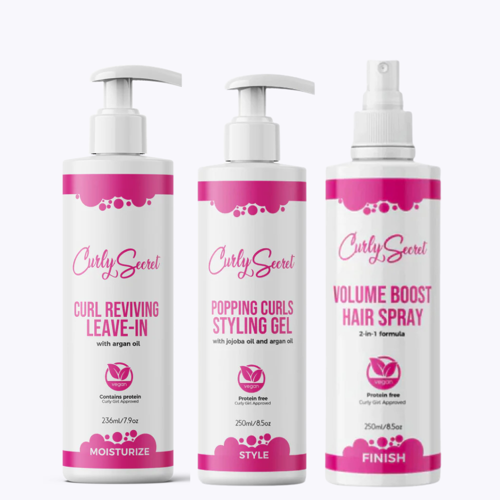 Curly Secret Volume Boost Bündel