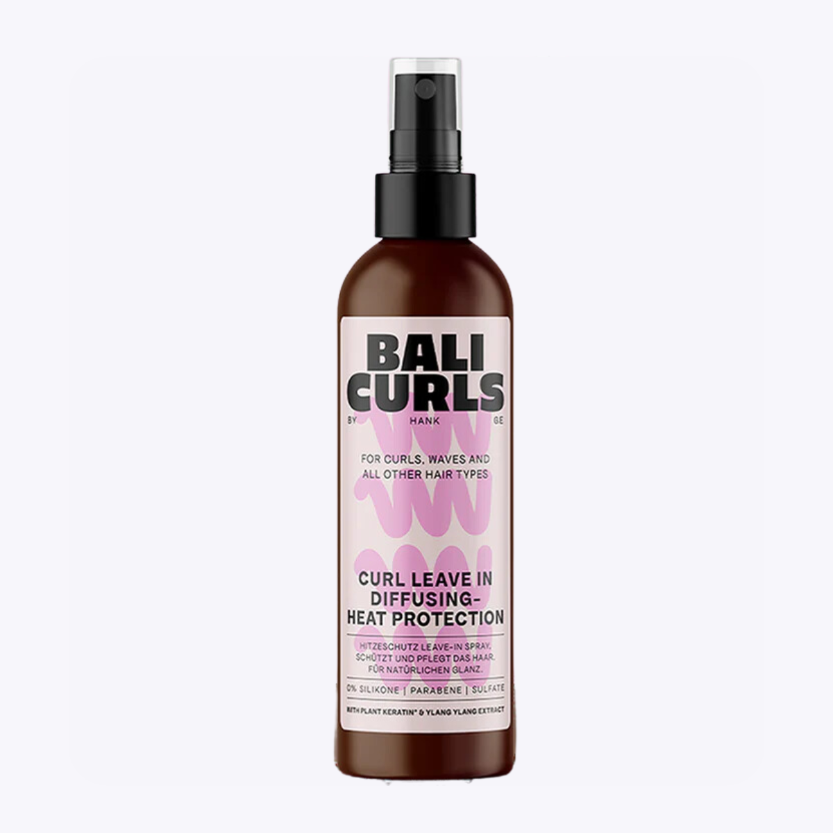 Bali Curls Leave-in, Diffusing, Heat Protection Spray, 150ml