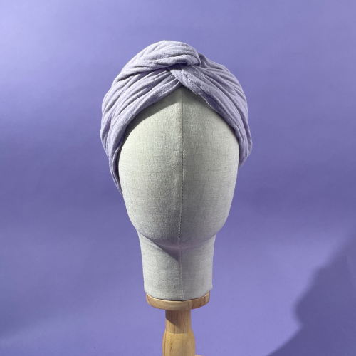 Lilac Muslin Bandana