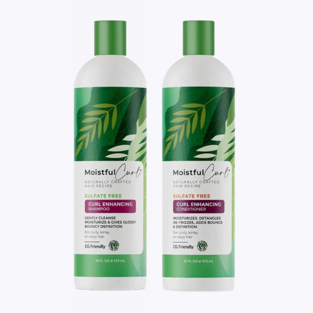 Moistful Curl Enhancing Duo shampoo en conditioner