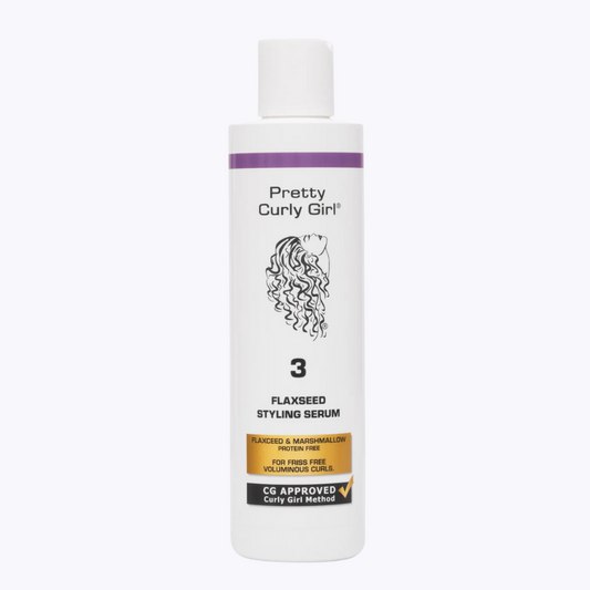 Pretty Curly Girl Flaxeed Styling Serum product foto van de voorzijde