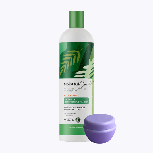 No Knots Leave In Conditioner en Detangler - Sample