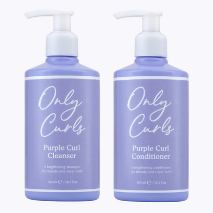 Only Curls Purple Shampoo & Conditioner Bundel