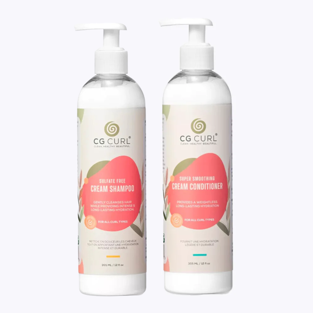 CG Curl Shampoo & Conditioner